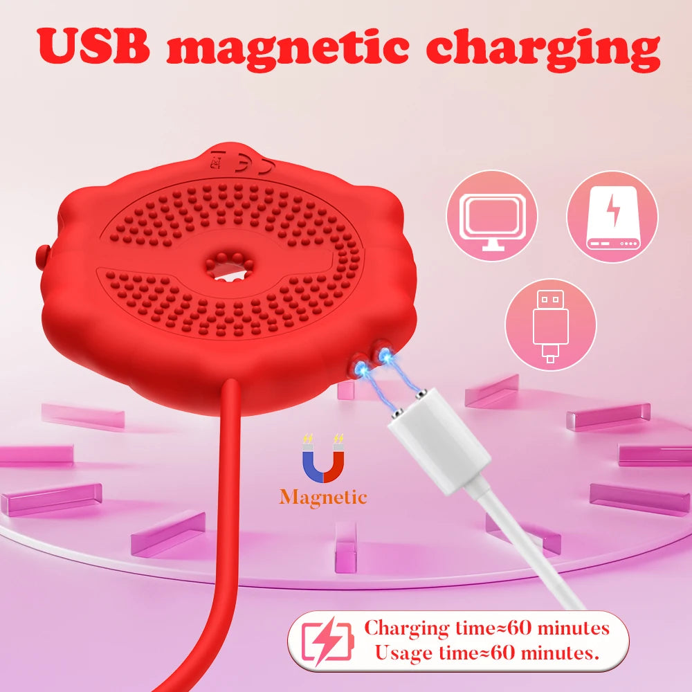 Nipple Tease APP Control Chest Vibrator
