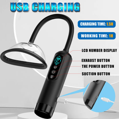 Electric Pussy Pump Nipple Sucking Vibrato