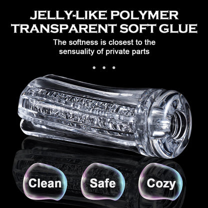 Male Masturbator Cup Soft Pussy Sex Toys