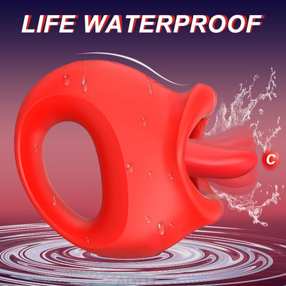 Vibrator Licking Tongue Sex Toy for Women