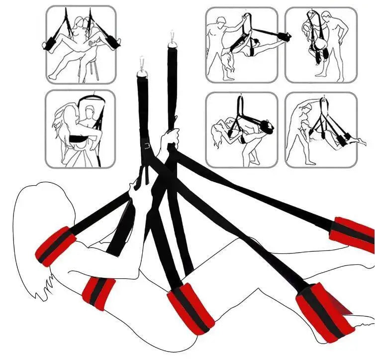 Five Pads Sex Swing Sex