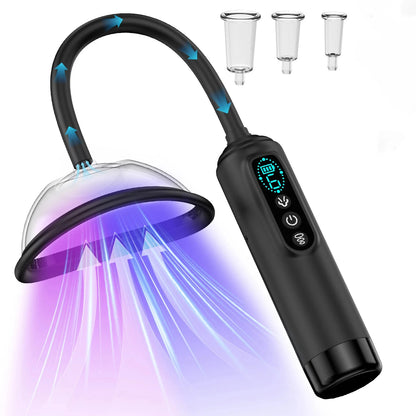 Electric Pussy Pump Nipple Sucking Vibrato