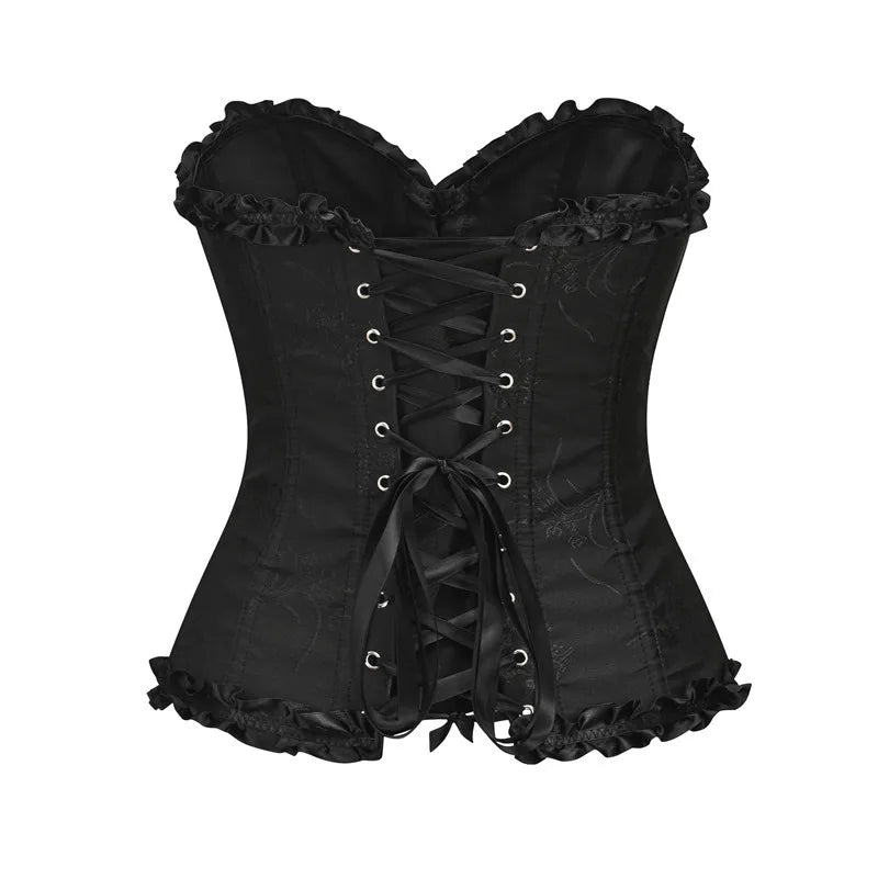 Overbust Push Up Bustier Corset