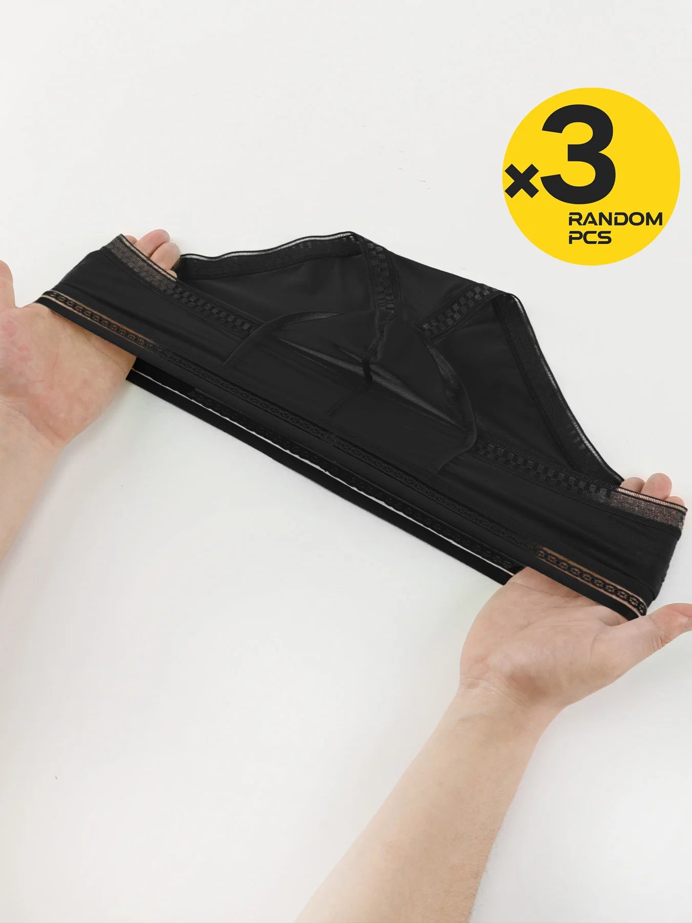 Men's Ice Silk Boxer Breathable Sexy Thong underwear