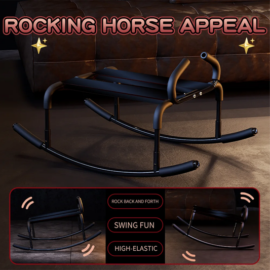 Sex Rocking Horse with Labor Saving Armrest Bdsm Flirting Aid Bondage Tool Couple Rocking Chair Love Furniture Adult Supplies