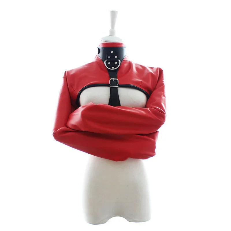 PU Leather BDSM Adjustable  Harness Body Bondage
