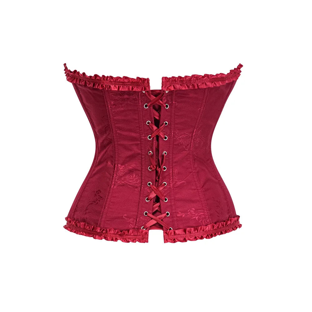 Overbust Push Up Bustier Corset