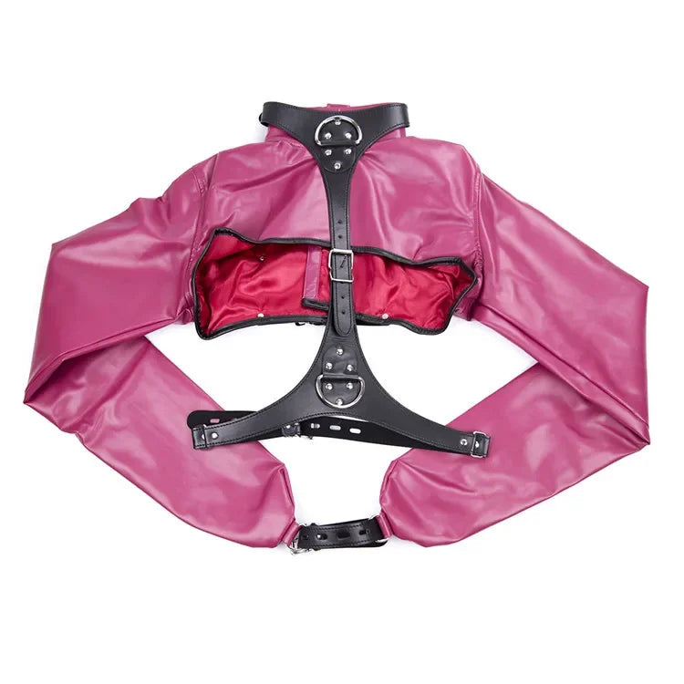 PU Leather BDSM Adjustable  Harness Body Bondage
