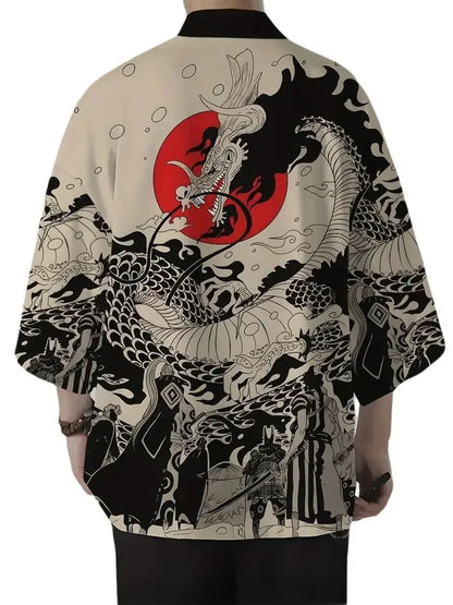 Mens Kimono Shirt