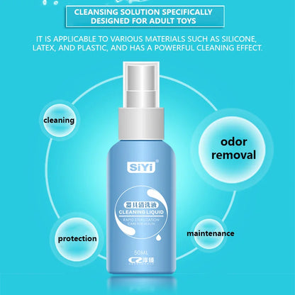 Masturbation device antibacterial spray