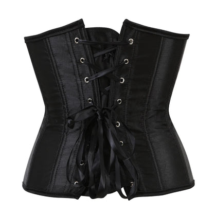 Satin Underbust Corset Bustier