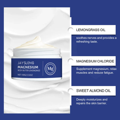 Lemon Grass Magnesium Body Milk Moisturizing lotion