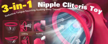 Powerful Sucking Vibrator for Women