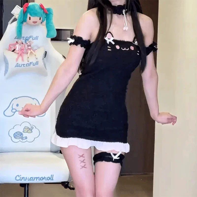 Cat Girl Mini Dress