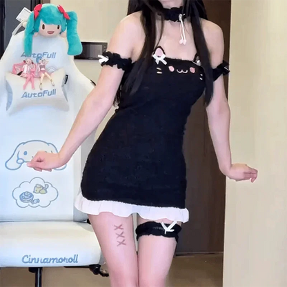 Cat Girl Mini Dress