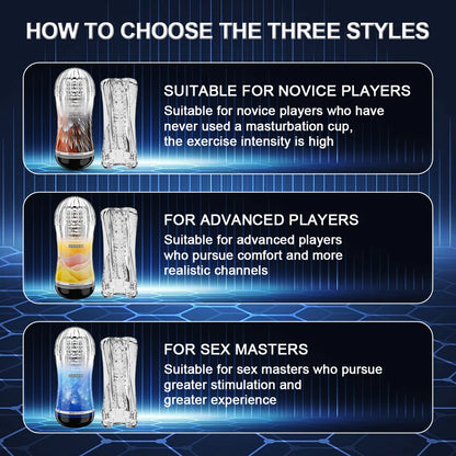 Male Masturbator Cup Soft Pussy Sex Toys