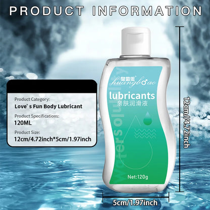 2pcs Long-Lasting Water-Based Lubricant