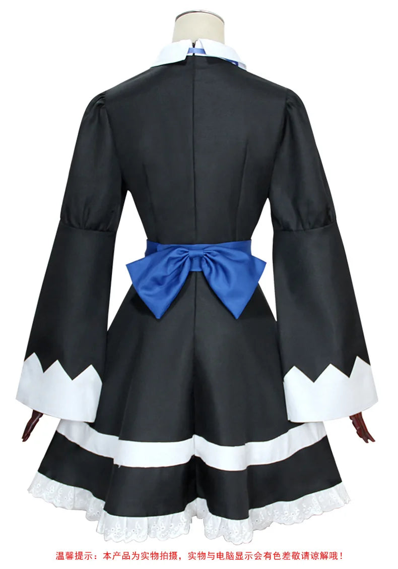 Cosplay Gothic Maid Lolita Dress Wig Long Socks