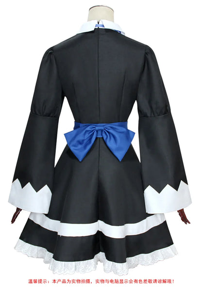 Cosplay Gothic Maid Lolita Dress Wig Long Socks
