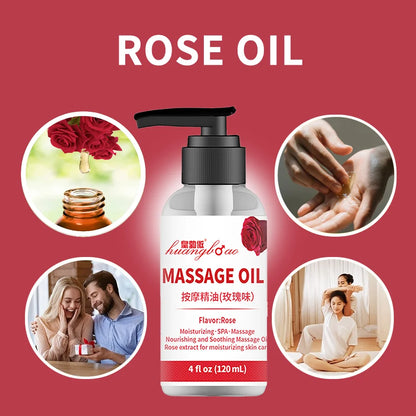 2pcs Rose Massage Oil