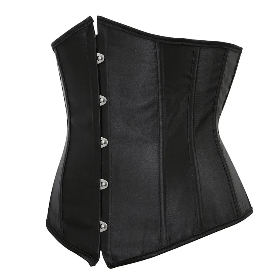 Satin Underbust Corset Bustier