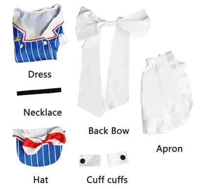 Miku Cosplay Costume Maid Dress