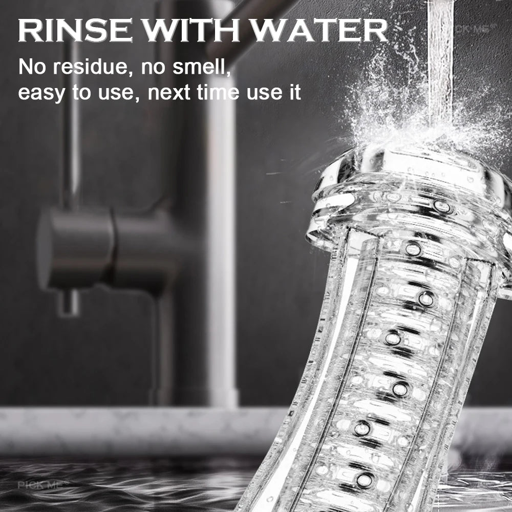 Male Masturbator Cup Soft Pussy Sex Toys