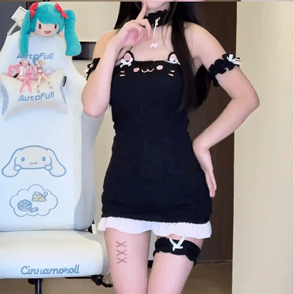 Cat Girl Mini Dress