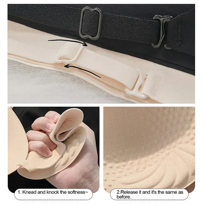 Women Invisible  Backless Bra Sexy Lingerie