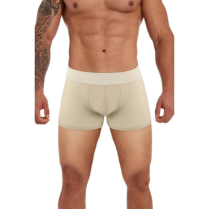Men's Sexy Boxer Breathable Mesh Underwear