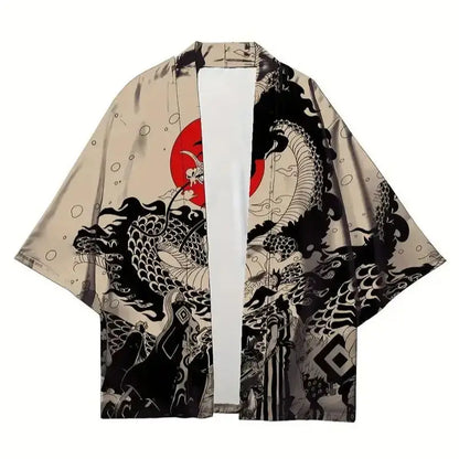 Mens Kimono Shirt