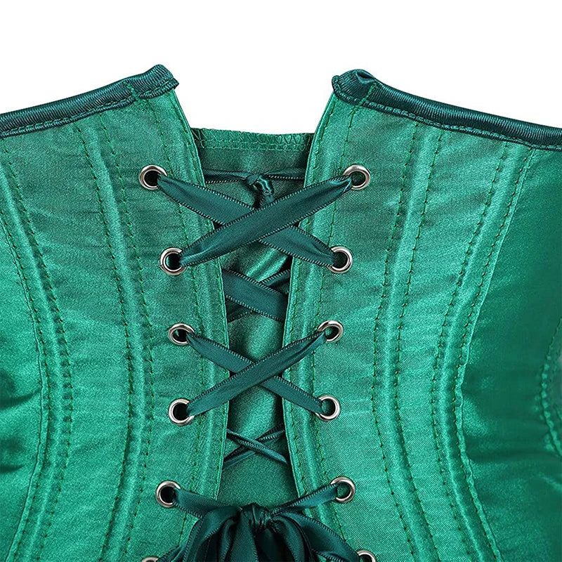 Satin Underbust Corset Bustier