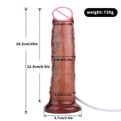 Silicone Thick Ejaculation Realistic Dildo