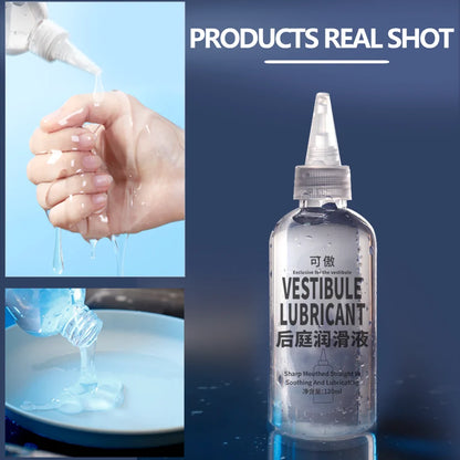 2pcs Anal Water Based Silicone Lubricant