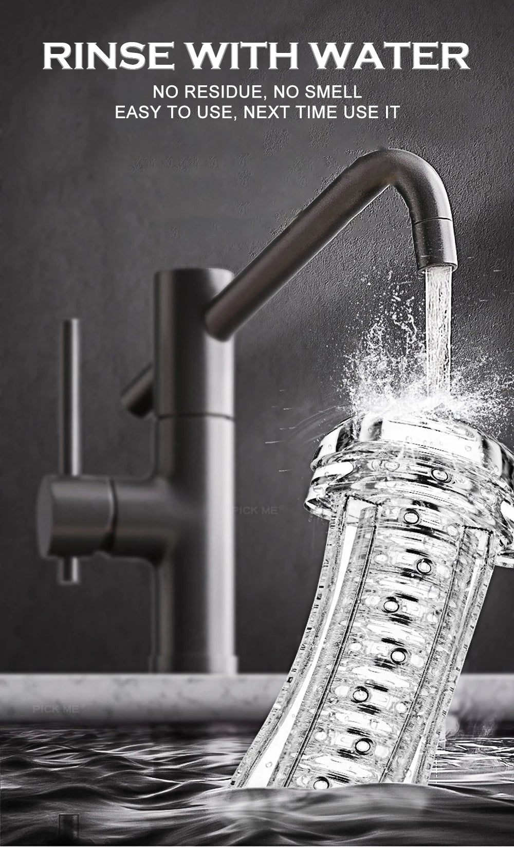 Male Masturbator Cup Soft Pussy Sex Toys