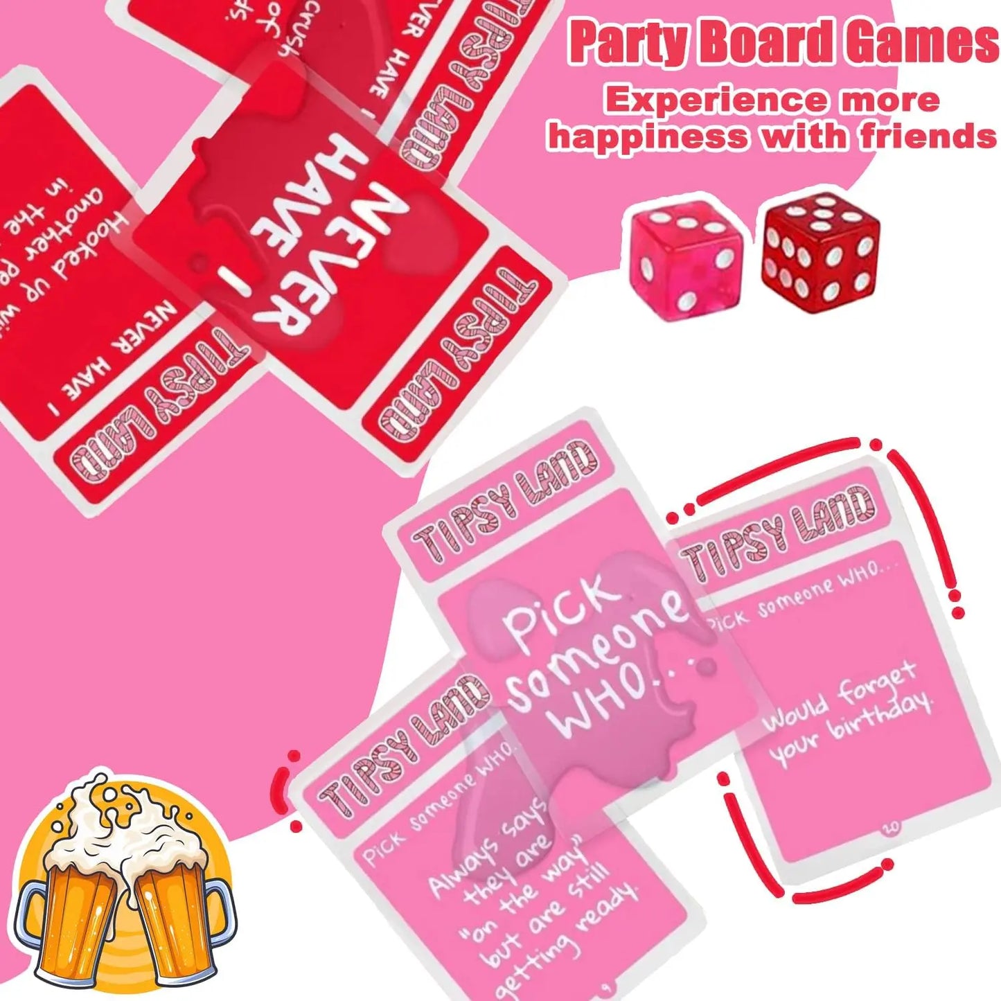 Tipsy Land Adult Party Game