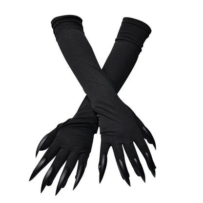 Monster Paws Gloves with Creepy Long Fingernails