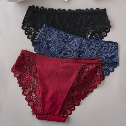 5PCS/Set Women's Lace Briefs