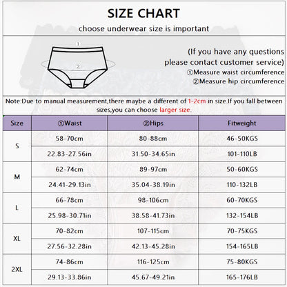5PCS/Set Women's Lace Briefs