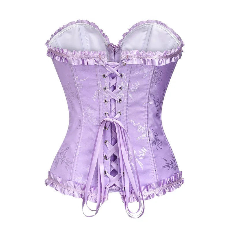 Overbust Push Up Bustier Corset