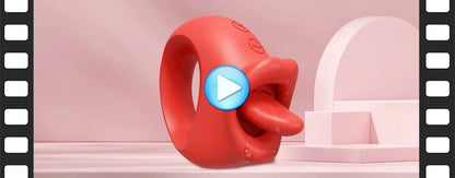 Vibrator Licking Tongue Sex Toy for Women