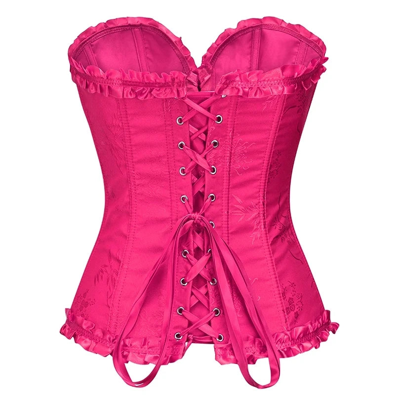 Overbust Push Up Bustier Corset