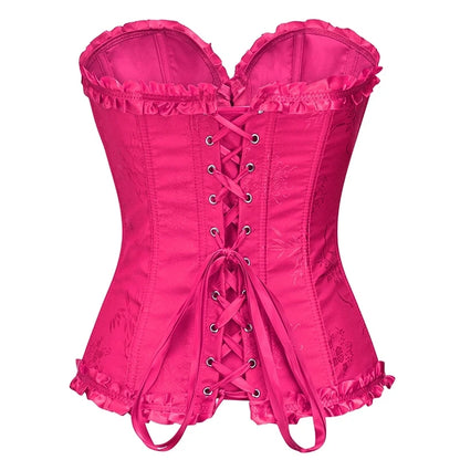 Overbust Push Up Bustier Corset