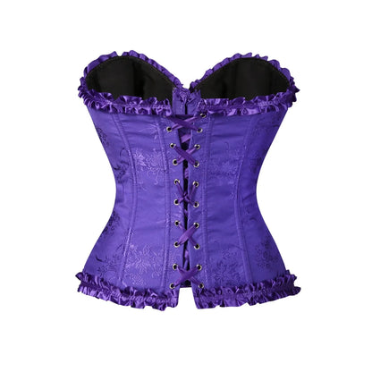 Overbust Push Up Bustier Corset