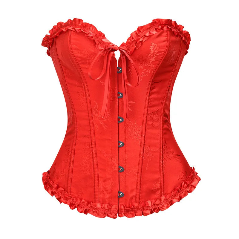 Overbust Push Up Bustier Corset