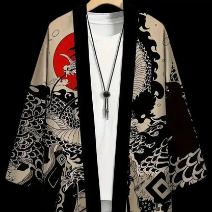 Mens Kimono Shirt