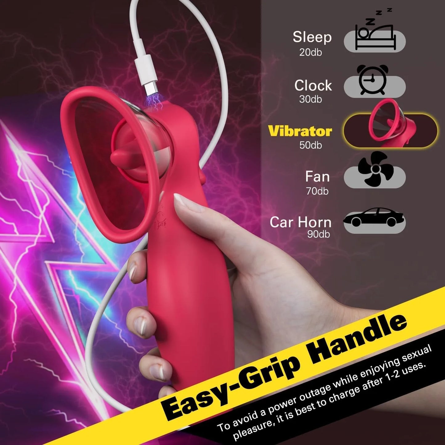 Powerful Sucking Vibrator for Women