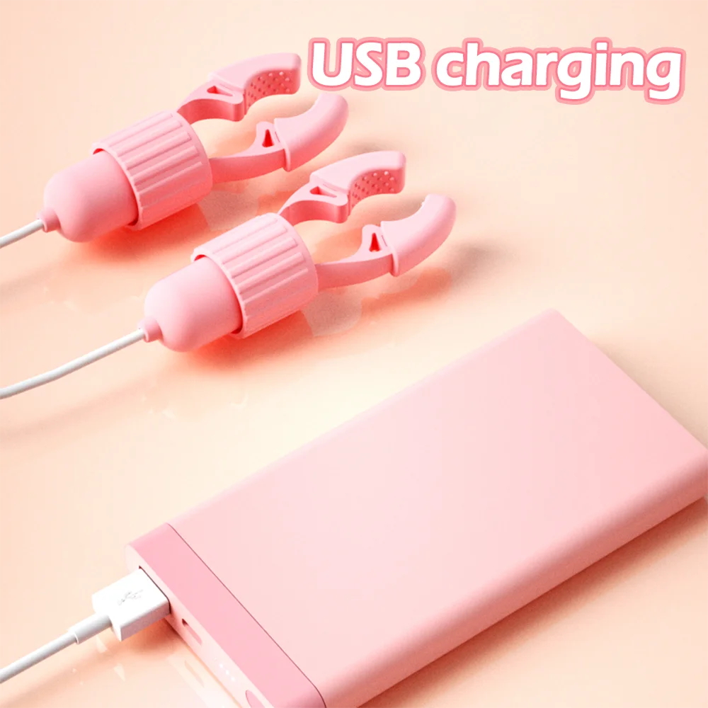 Nipple Clamps Vibrator