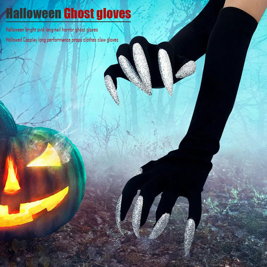 Monster Paws Gloves with Creepy Long Fingernails
