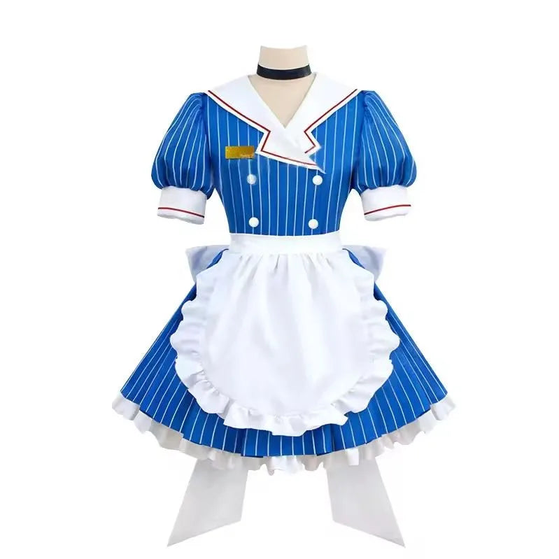 Miku Cosplay Costume Maid Dress
